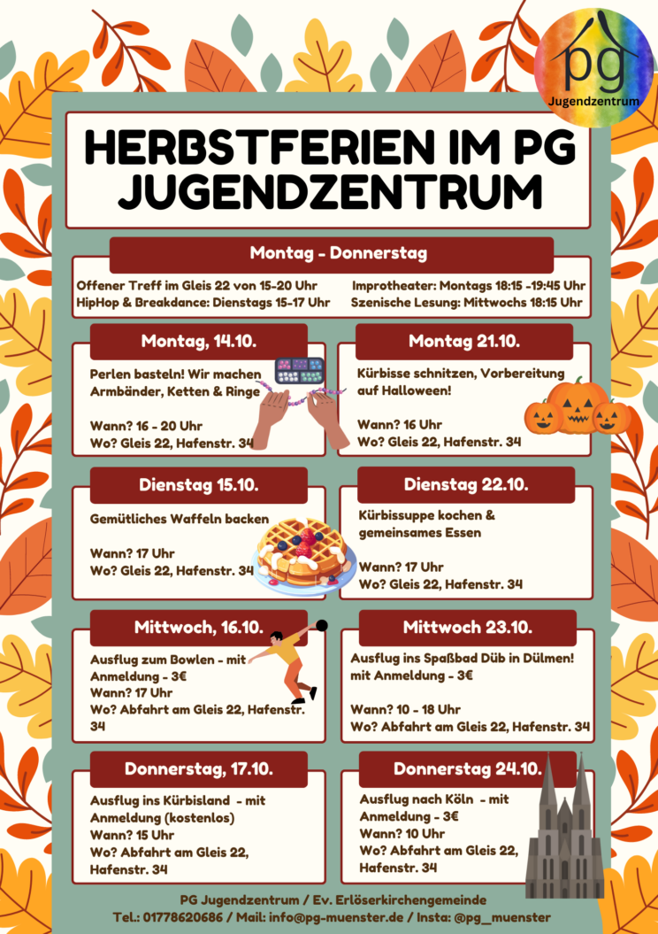 Herbstferien im PG